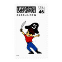 Fifth Birthday Pirate Stamp stamp