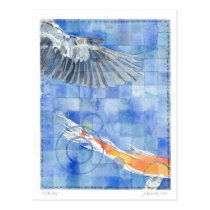 Fifth Day (7 days of creation) Postcard postcards