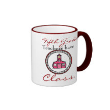 Fifth Grade Teacher Mug