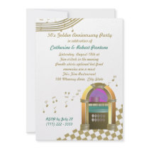 Fifties are Golden Invites