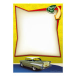 Fifties Hot Rod Drive In Party Invitations invitations