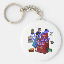 Fifties Memorbilia icons Key Chains