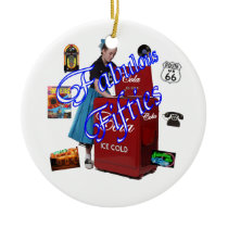 Fifties Memorbilia icons Ornament