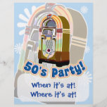 Fifties Party Flyer