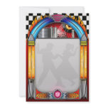Fifties Party Invitations, 50's Rock n Roll