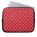 Fifties Style Red Polka Dot Laptop/iPad 2 Case Laptop Computer Sleeves