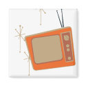 Fifties Television Retro magnets