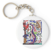 Fifty dragons schwag keychain