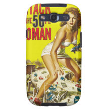 Fifty Foot Alien Women Samsung Galaxy SIII Covers