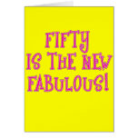Fifty is the New Fabulous Products Card