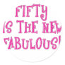 Fifty is the New Fabulous Products Sticker