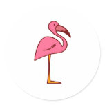 Figgy Flamingo Sticker