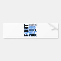 Fight Against Colon Cancer Bumper Sticker