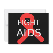 Fight AIDS invitations