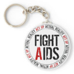 Fight AIDS keychains