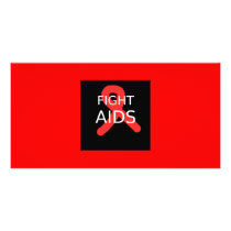 Fight AIDS photo cards