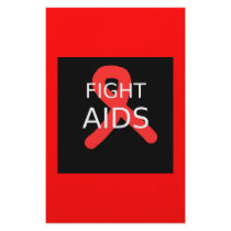 Fight AIDS Custom Stationery