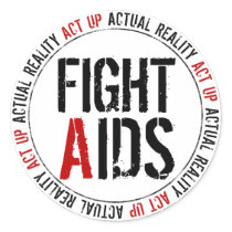 Fight AIDS Sticker