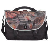 Fight at Charleston. Laptop Bag