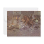 Fight at the Roundup Saloon by William Gollings Personalized Invitation