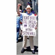 Fight Back photo sculptures by Stonewall_40_NYC Fight Back photo sculptures