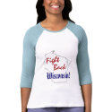 Fight Back Wisconsin - New American Tea Party! t-shirts