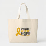 Fight Believe Hope - Appendix Cancer bags