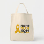 Fight Believe Hope - Appendix Cancer bags