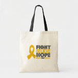 Fight Believe Hope - Appendix Cancer bags