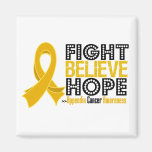 Fight Believe Hope - Appendix Cancer magnets