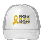 Fight Believe Hope - Appendix Cancer hats