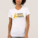 Fight Believe Hope - Appendix Cancer t-shirts
