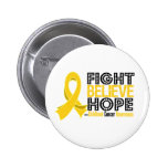 Fight Believe Hope - Childhood Cancer buttons