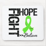 Fight Believe Hope v2 Non-Hodgkin's Lymphoma Mouse Pads