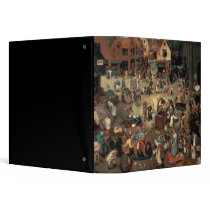 Fight between Carnival and Lent, 1559 Vinyl Binders