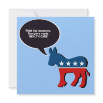Fight Big insurance, everyone needs health care invitations