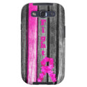 Fight Breast Cancer Galaxy S3 Cases