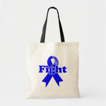 Fight Colon Cancer Tote Bag
