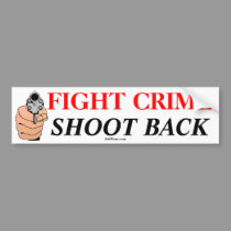Fight Crime bumper stickers