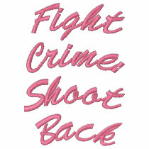Fight Crime embroidered shirts