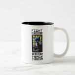 Fight Crime - Keep Peace - Batman Coffee Mug