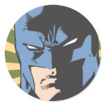 Fight Crime - Keep Peace - Batman Round Sticker