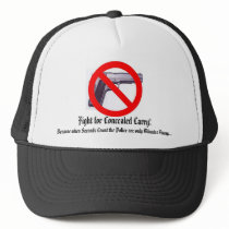Fight for Concealed Carry Rights hats by aequitas2787 Fight for Concealed Carry Rights hats