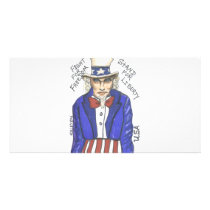 Fight for Freedom Stand for Liberty photo cards