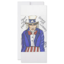 Fight for Freedom Stand for Liberty rack cards