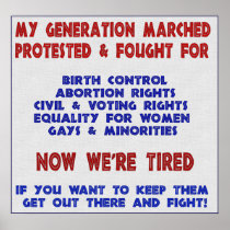 Fight For Rights Posters