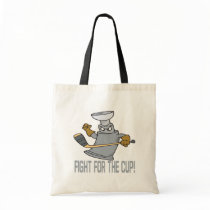 Fight For The Cup Tote Bags