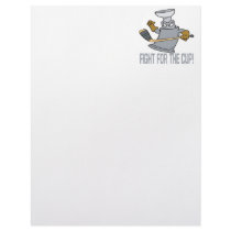 Fight For The Cup Letterhead Template
