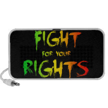 Fight for your rights mini speakers
