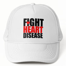 Fight Heart Disease hats by shopforawareness Fight Heart Disease hats